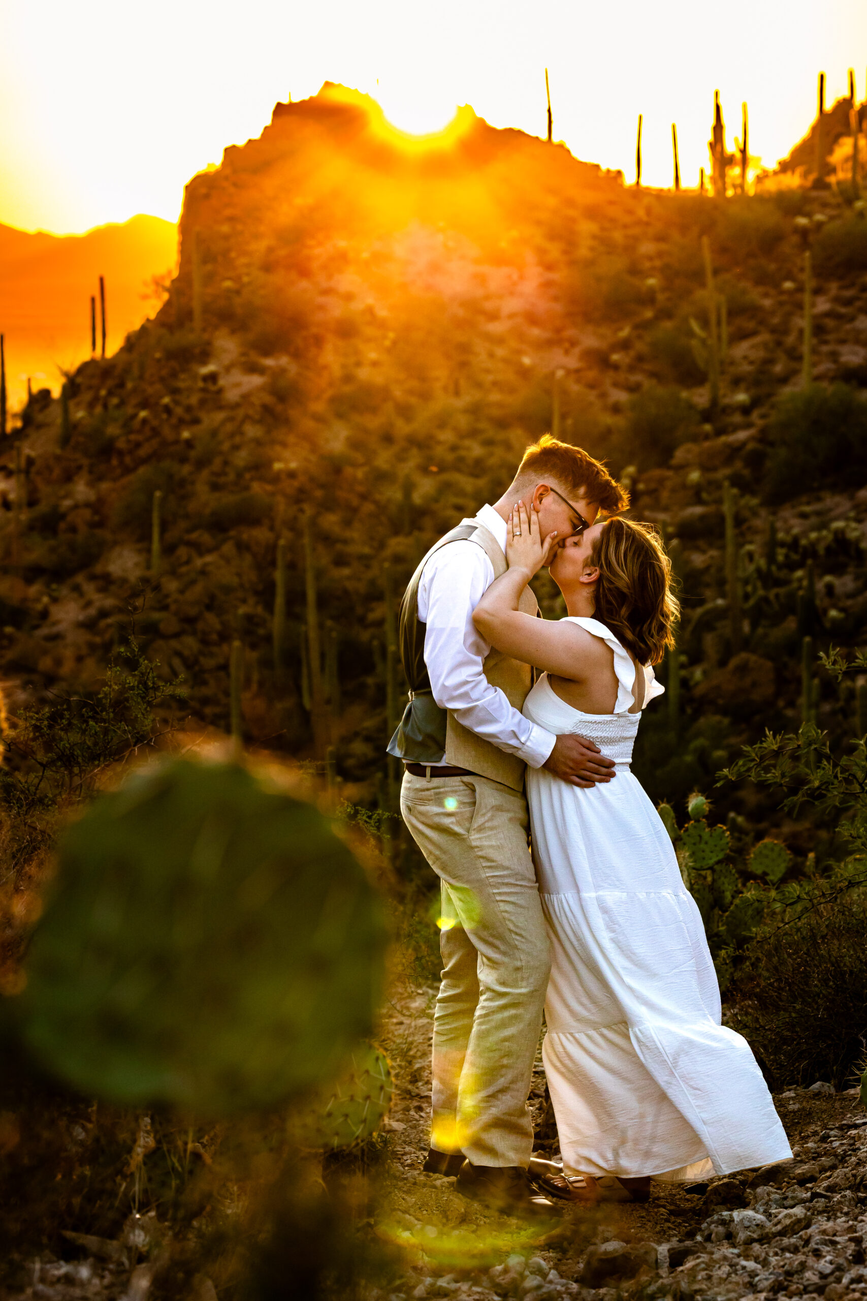 Julianna and Bryce's stunning Tuscon Arizona wedding at the Stillwell House.